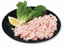 Service Case Fresh Cooked Salt Added Shrimp Meat - 1 Lb