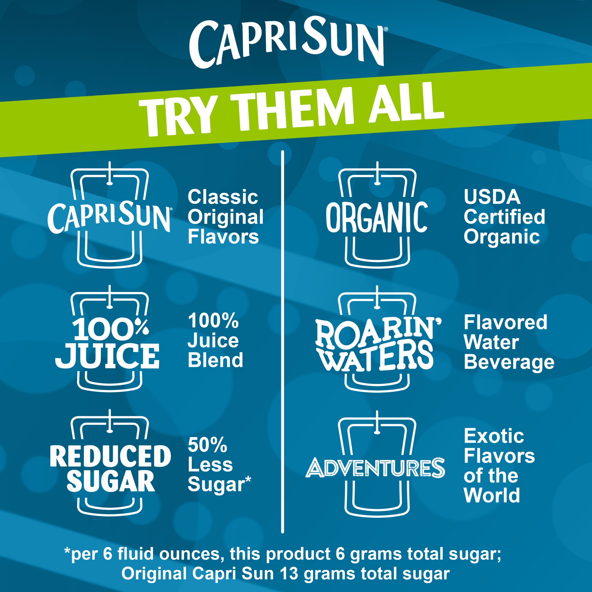 slide 5 of 8, Capri Sun Strawberry Kiwi Fruit Juice Drink, 
