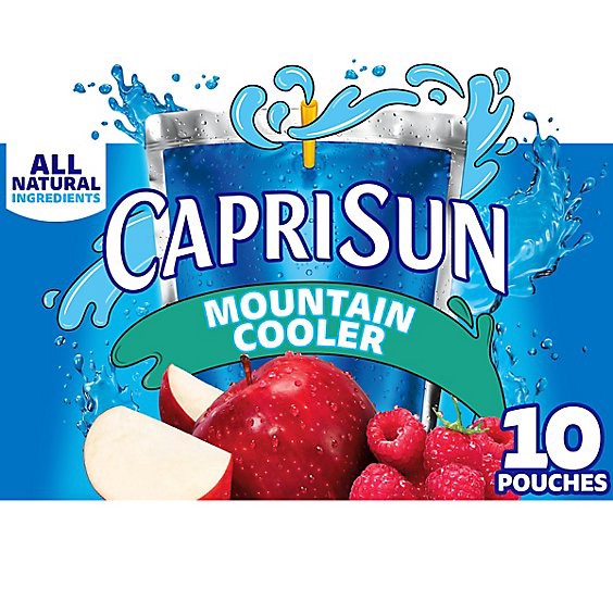 slide 1 of 12, Capri Sun Mountain Cooler Naturally Flavored Fruit Juice Drink - 10 - 6 Fl. Oz., 10 ct; 6 fl oz