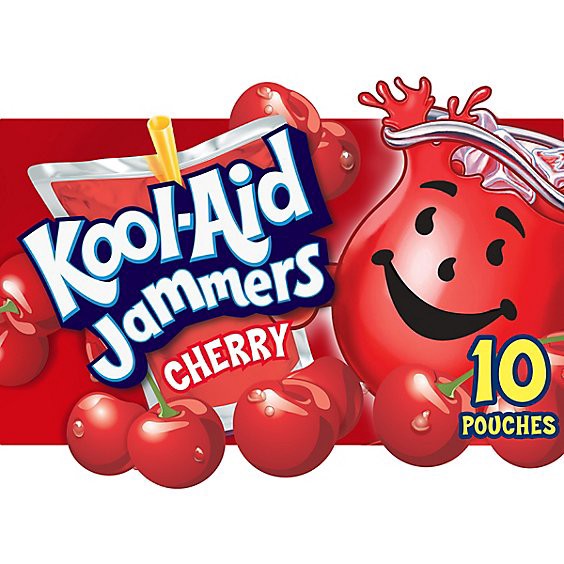 slide 1 of 14, Kool-Aid Jammers Cherry Flavored 10 - 6 Fl. Oz., 60 fl oz