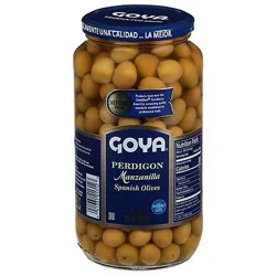 Goya Olives Spanish Manzanilla - 20 Oz