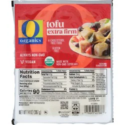 O Organics Tofu Extra Firm - 14 Oz