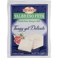 Valbreso Sheep Cheese Feta Plain - 7 Oz