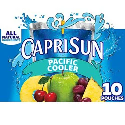 Capri Sun Pacific Cooler Mixed Fruit Flavored Juice Drink Blend - 10 - 6 Fl. Oz.