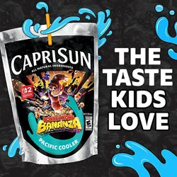 Capri Sun Pacific Cooler Mixed Fruit Flavored Juice Drink Blend - 10 - 6 Fl. Oz.