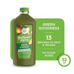Bolthouse Farms Green Goodness Smoothie 100% Fruit Juice - 52 Fl Oz