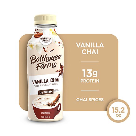 slide 1 of 13, Bolthouse Farms Perfectly Protein Chai Tea Vanilla - 15.2 Fl. Oz., 15.2 fl oz