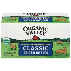 Organic Valley Butter Organic Salted - 1 Lb