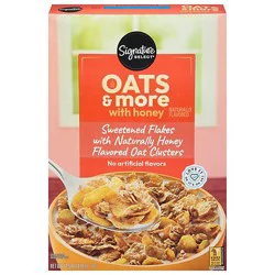 Signature Select Cereal Oats & More With Honey - 14.5 Oz