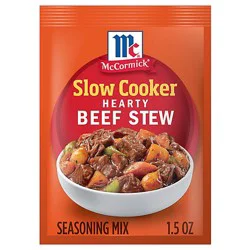 Mccormick Slow Cooker Hearty Beef Stew Seasoning Mix - 1.5 Oz