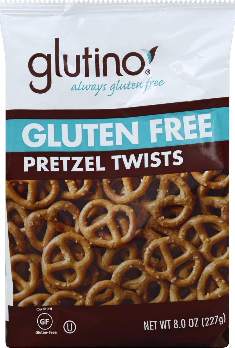 slide 5 of 5, Glutino Gluten Free Pretzel Twists, Gluten Free Snacks, 8 oz., 8 oz