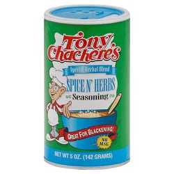 Tony Chacheres Seasoning Spice N Herbs - 5 Oz