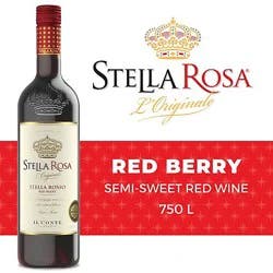 Stella Rosa Rosso Semi Sweet Red Wine - 750 Ml