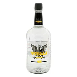 Vitali Vodka Premium Citron Citrus Flavored 70 Proof - 1.75 Liter
