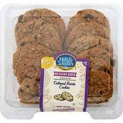 Hill & Valley Sugar Free Oatmeal Rasin Cookies