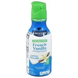 Lucerne Coffee Creamer Sugar Free French Vanilla - 32 Fl. Oz.