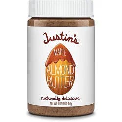 Justins Almond Butter Maple - 16 Oz