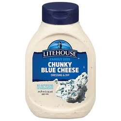 Litehouse Dressing & Dip Chunky Blue Cheese Family Size - 20 Oz