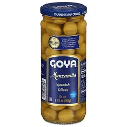 Goya Olives Spanish Manzanilla - 9.5 Oz