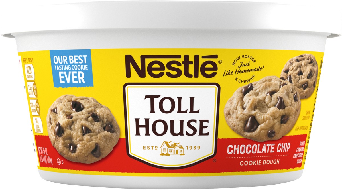 slide 7 of 10, Nestle Toll House Chocolate Chip Cookie Dough - 36 Oz, 36 oz