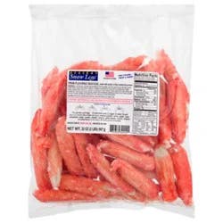 Alaskan Snow Legs Crab Flavored Surimi Previously Frozen - Lb