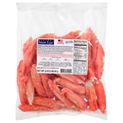 Alaskan Snow Legs Crab Flavored Surimi Previously Frozen - 2 Lb