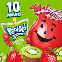 Kool-Aid Jammers Strawberry Kiwi Flavored Drink - 10 - 6 Fl. Oz.