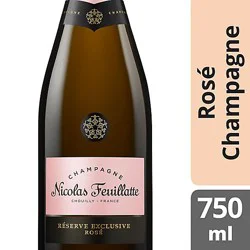 Nicolas Feuillatte Champagne Reserve Exclusive Rose - 750 Ml