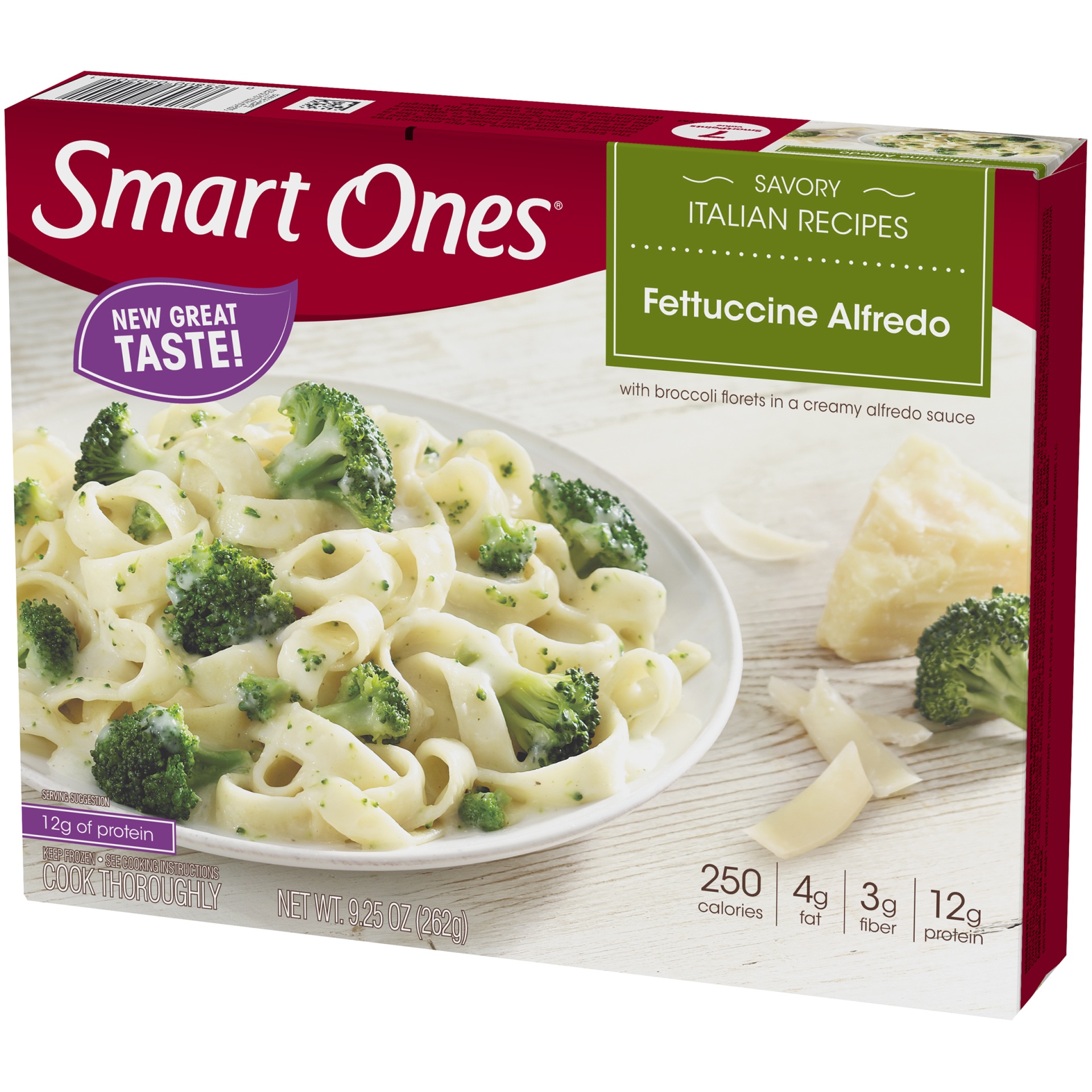 slide 3 of 6, Smart Ones Savory Italian Recipes Fettuccine Alfredo, 