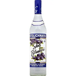 Stolichnaya Vodka Bluberi 75 Proof - 750 Ml