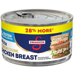 Swanson White Premium Chunk Canned Chicken Breast In Water - 12.5 Oz