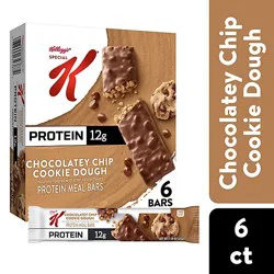 Kelloggs Special K Chocolatey Chip Cookie Dough Meal Replacement 6 Count - 9.5 Oz