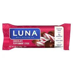 Luna Chocolate Peppermint Stick Whole Nutrition Bar - 1.69 Oz