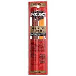 Jack Links Meat Sticks Beef & Cheese All American - 1.2 Oz