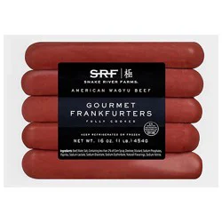 Snake River Farms Beef American Kobe Frankfurters - 16 Oz
