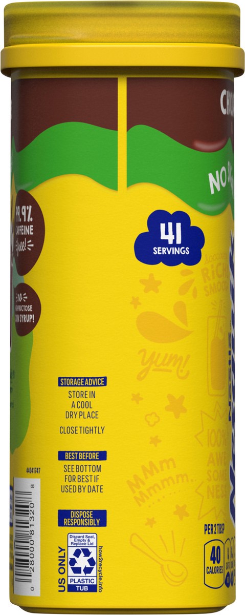 slide 9 of 11, Nesquik No Sugar Added Chocolate Flavor Powder Canister - 16 Oz., 16 oz
