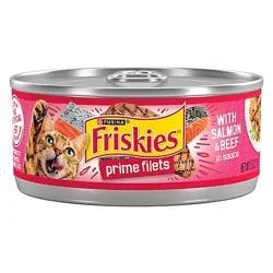 Friskies Salmon & Beef Wet Cat Food - 5.5 Oz