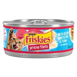 Friskies Ocean Whitefish & Tuna Wet Cat Food - 5.5 Oz