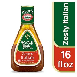 Kens Steak House Dressing Zesty Italian - 16 Fl. Oz.