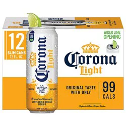 Corona Light Mexican Lager Light Beer 4.0% Abv Can - 12-12 Fl. Oz.