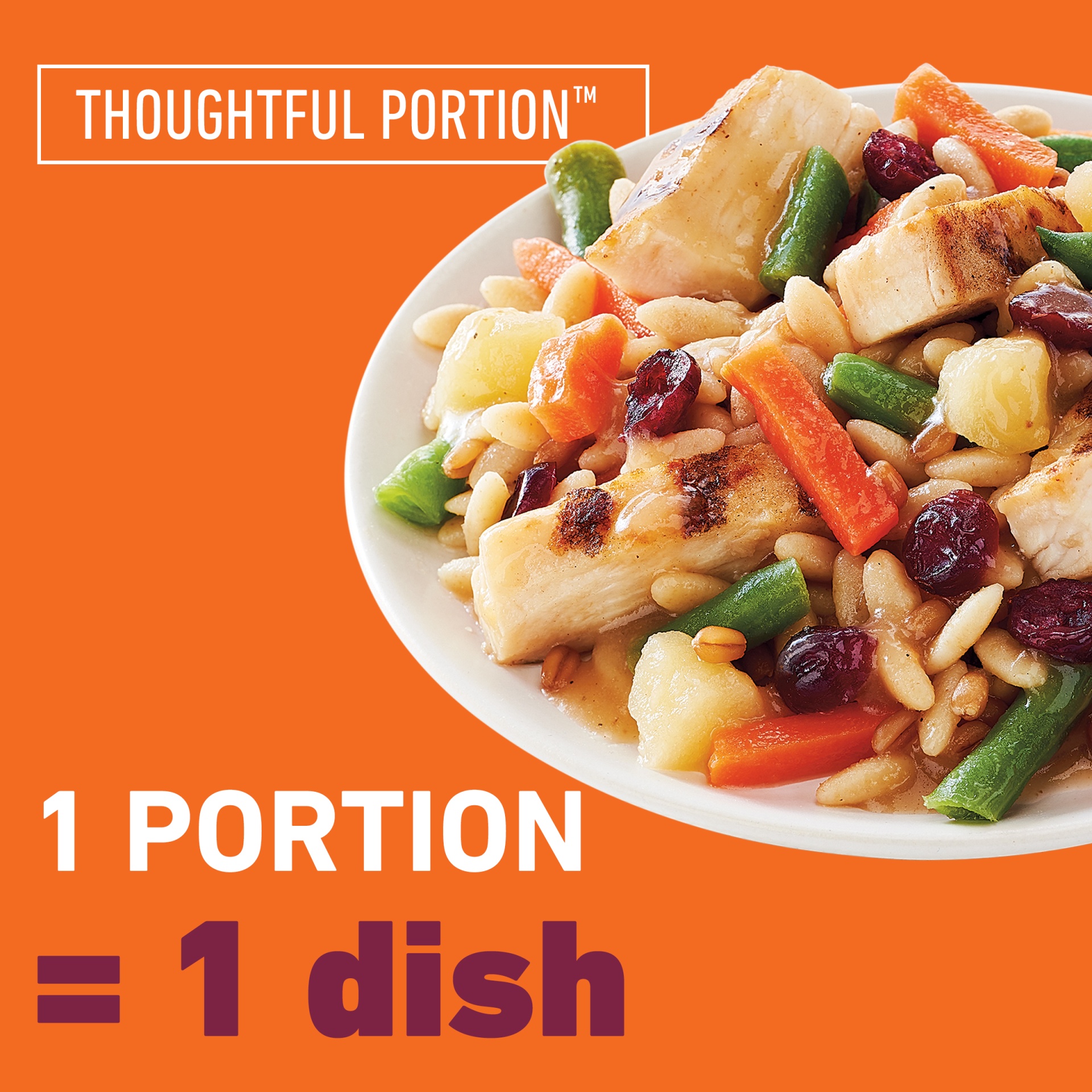 slide 6 of 6, Lean Cuisine Features Apple Cranberry Chicken Frozen Meal, 9.5 oz