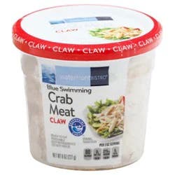 Waterfront Bistro Crab Meat Claw Wild Caught Ready To Eat - 8 Oz