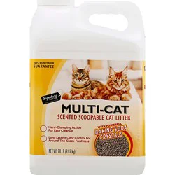 Signature Pet Care Cat Litter Scented Multiple Cat - 20 Lb
