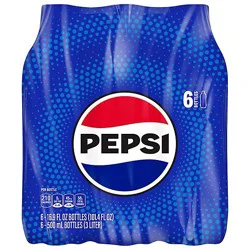 Pepsi Soda Cola - 6-16.9 Fl. Oz.