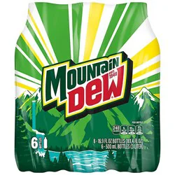 Mtn Dew Soda Original - 6-16.9 Fl. Oz.