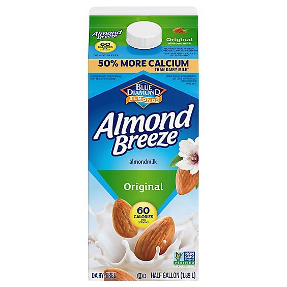 slide 1 of 1, Almond Breeze Original Almond Milk - 64 Oz, 1 ct