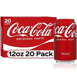 Coca-Cola Soda Pop Classic - 20-12 Fl. Oz.