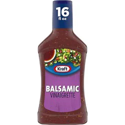 Kraft Balsamic Vinaigrette Salad Dressing Bottle - 16 Fl. Oz.