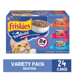 Friskies Variety Pack Wet Cat Food - 24-5.5 Oz