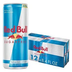 Red Bull Sugarfree Energy Drink 80mg Caffeine - 12-8.4 Fl. Oz.